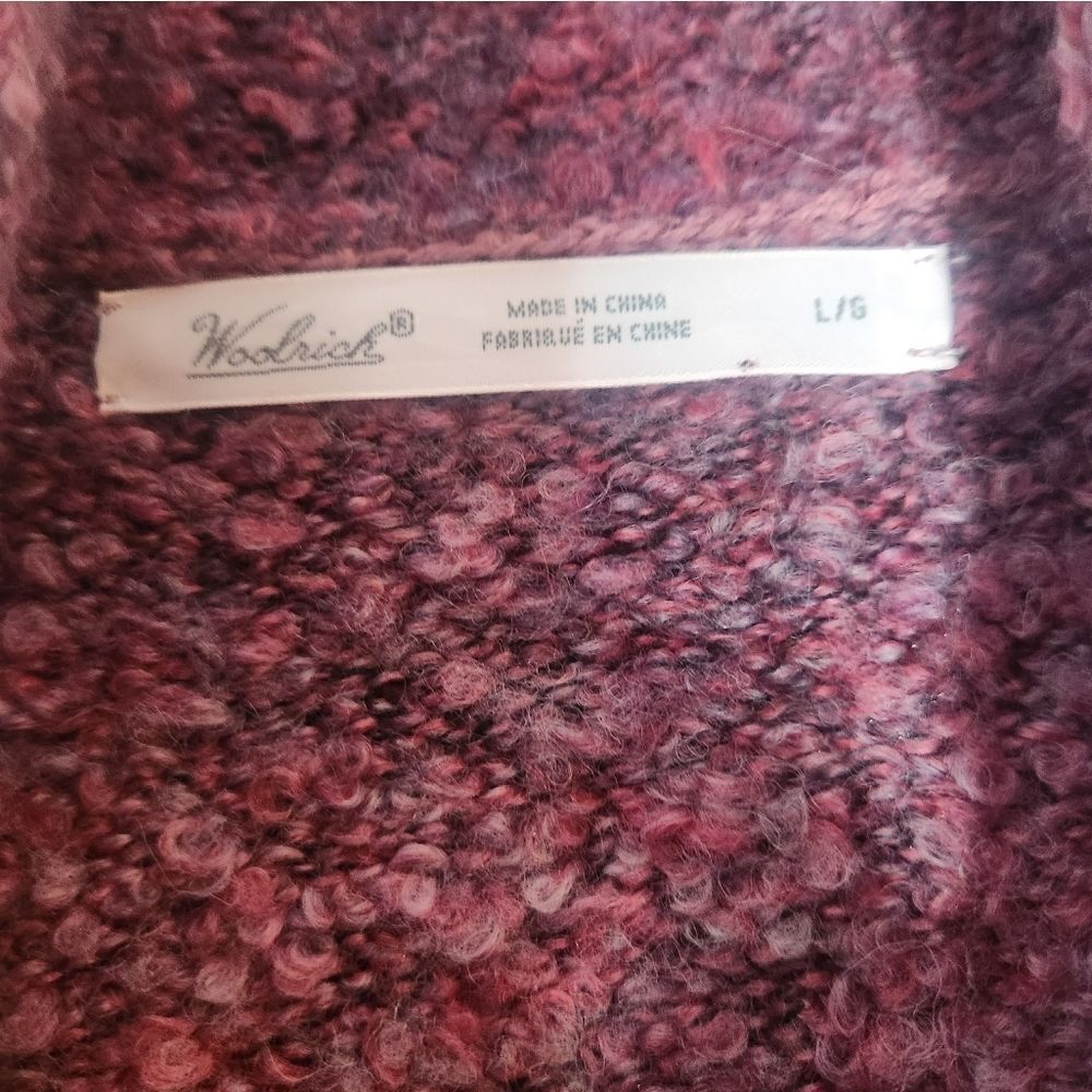 Woolrich L Multicolored Lgslv Toggle Button Sweat… - image 2